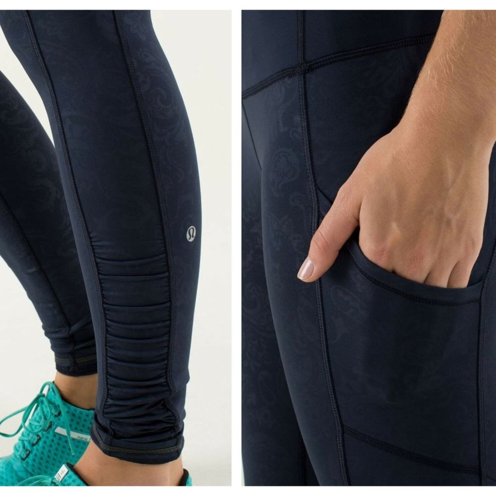 Lululemon Speed Tight Luxtreme Paisley HW8627 - Picture 6 of 6